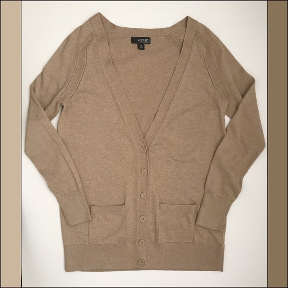 a.n.a Sweaters - ‼️3 for $15‼️ Tan Cardigan